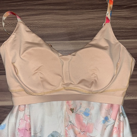 Frankly Apparel silky watercolor floral tank top. - Picture 10 of 15